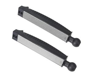 SHARPAL 2-Piece Diamond Plates Refill Extra Coarse 220 Grit (60 Micron) & Coarse 325 Grit (45 Micron) 1" × 6" / 25 × 152 mm for 202H