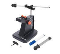 SHARPAL 201H Diamond Scissor & Garden Tool Sharpener - Adjustable 22°-84° Angle, 325/600 Grit Plates | Sharpening for Kitchen, Hair Cutting, Sewing Scissors, Lawn Mower Blades, Pruners & Hedge Shears