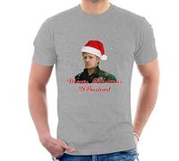 Sharpe Merry Christmas Bastard Sean Bean Men's T-Shirt Heather Grey