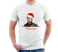Sharpe Merry Christmas Bastard Sean Bean Men's T-Shirt White