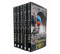 Sharpe Series Books 1 - 5 Collection Box Set by Bernard Cornwell (Sharpe's Tiger 1799, Triumph 1803, Fortress 1803, Trafalgar 1805 & Prey 1807)