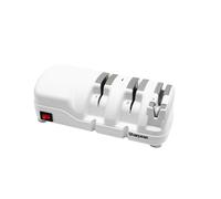 Sharpeak 198H-SPK Professional Electric Knife Sharpener - 3 Stages, Diamond Wheels, Overheat Protection, Silent Motor, Fast Kitchen Sharpening, Easy to Use, Gift Idea for Mother’s Day