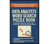 Sharpen Your Mind Like A Data Pro Data Analysts Word Search Puzzle Book For Teens, Adults & Seniors: Fun & Easy To Read Print About Coding, ... Gift for Christmas, Tech Workers & STEM