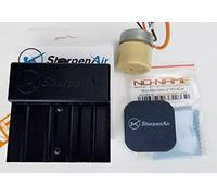SharpenAir Airbrush Needle Sharpening Restoration kit with Compound and Microfiber. Black. Special by SprayGunner