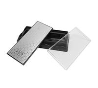 Sharpening Stone 1302B, Dual Sided Knife Sharpening Stone with Non Slip Base, 600/1200 Grit Adamas Whetstone for Kitchen, Scissors and Tools, Compact Polishing Tool with Cov