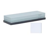 Sharpening Stone Dual Sided 400 1000 Grit Whetstone Kit with Non Slip Rubber Base and Flattening Stone for Scissors Chisels Garden Tools Durable Efficient Sharpening Tool