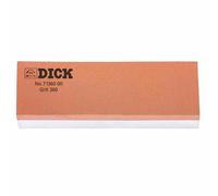 F. DICK Sharpening Stone for Knives (Whetstone 360 and 1000 grit, 20 x 5 x 2.5 cm, Underlay Plate, Angle Holder), Approx, Intense Green/Black/White, 20x5x2,5 cm