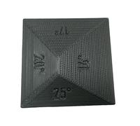 Sharpening Stone Set - Guided Angle Wedge, 1.18 inch Anti Slide Sharpen Base, Abrasive Honing with Safety Design, Culinary Cutting Maintenance Equipment, Restaurant Outdoor Camping Use