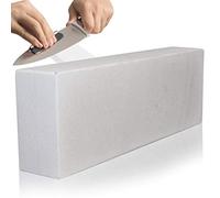 Sharpening Stone - Whetstone - Very Large Size, Knife and Tools Sharpener - Coarse Grade White Sandstone - Natural Stone - Long Lasting