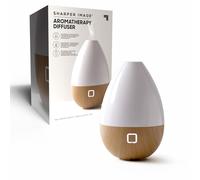 Sharper Image Aromatherapy Diffuser with USB Light - Wood
