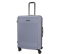 Sharper Image Commando Luggage Collection, Blue Granite, Large Checked, Expandable 8-Wheel Spinner Large Checked Luggage Suitcase