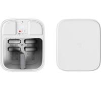 SHARPER IMAGE Foot Bath with Heated Massage - White, White