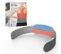 Sharper Image Hot + Cold Back Wrap - Hot and Cold Pack with Dual Intensity Fabric, 1.4 m Length Microwave Heat Pad for Lower Back, Reusable Heat and Ice Gel Packs with Soft Adjustable Strap