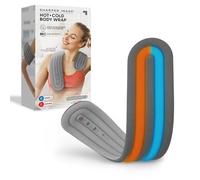 Sharper Image Hot + Cold Body Wrap - Hot and Cold Pack with Dual Intensity Fabric, 76 cm Microwave Heat Pad for Neck, Shoulders, Legs & Arms, Reusable Heat and Ice Gel Packs, Soft Comfort Fabric