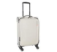 Sharper Image Odyssey Luggage Collection, Abbey Stone, Carry-On, Expandable 8-Wheel Spinner Carry on Luggage Suitcase
