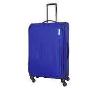 Sharper Image Odyssey Luggage Collection, Surf The Web, Large Checked, Expandable 8-Wheel Spinner Large Checked Luggage Suitcase