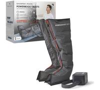 SHARPER IMAGE Powerboost Boots Leg Air Compressor - Black, Black