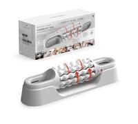 Sharper Image Powerboost Roll - Multi-Area Massage Roller with 6 Intensities, Handheld Deep-Tissue Muscle Roller for Legs, Back & Calf, Electric Handheld Massagers for Whole Body Recovery & Relief