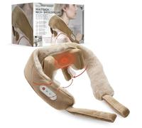 Sharper Image RealTouch Neck & Shoulder Luxe Massager - Cordless Electric Deep Tissue Massager with Heat, 2 Speeds & 3 Modes, Shiatsu Neck and Shoulder Massage to Comfort & Soothe Tight Muscles