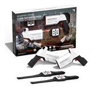 Sharper Image - Toy Laser Tag Handtank Battle Pack - Amazon Exclusive - 2 Blasters & 2 Life Pods Set - Compatible Multiplayer Game - Indoor & Outdoor Game - Perfect for Kids & Parties