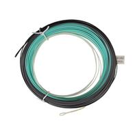 Sharpe's of Aberdeen Aquarex Weight Forward Midge Tip Fly Fishing Line Size 6 - 100ft, 40ft Head, Floating with 4ft Intermediate Tip (1.5ips), Double Welded Loops