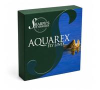 Sharpes of Aberdeen Aquarex WF6 Intermediate Fly Fishing Line 100ft - 1.5 IPS Sink Rate, Super Slick Coating, Double Welded Loops, Laser ID