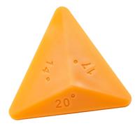 Sharpi angle guide for sharpening on stone
