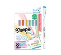 Sharpie Dual Tip Creative Highlighters/Markers Assorted (Pack of 8)