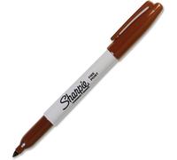 Sharpie 30037 Fine Brown Permanent Marker