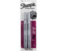 Sharpie 39108PP Fine Point Metallic Silver Permanent Marker 6 Blister Packs with 2 Markers each for A Total of 12 Markers