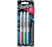 Sharpie 3ct Metallic Assorted Colors Multicolor