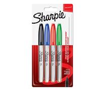 Sharpie Assorted Standard Colours Fine Tip Permanent Markers