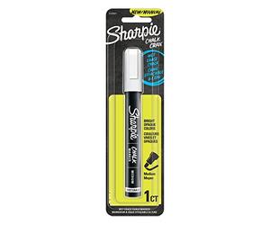 Sharpie Chalk Marker, Wet Erase Markers, White, 1 Count