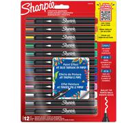 Sharpie Creative Marker Acrylic Paint Pens | Water-Based Paint Markers | No-Bleed Ink Writes on Most Surfaces | Bullet Tip | Crafting & Art Supplies |