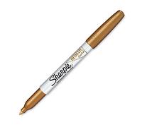 SHARPIE DYMO Metallic Fine Point Oro Permanent Marker (Gold, Plastic, Fine)