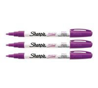 Sharpie Fine Point Marker Magenta- Pack of 3