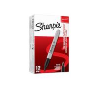 SHARPIE Permanent Bullet Tip Black Marker Fine Permanent Marker Pen New