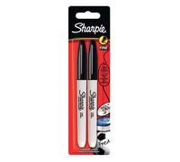 Sharpie Fine Point Permanent Marker - Black, Pack of 2