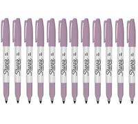 Sharpie Fine Point Permanent Marker Pen Purple Fluorite 12 Pack