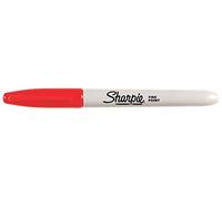 SHARPIE Fine Point Permanent Markers, Red, 1 Count