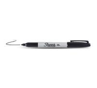 Sharpie Permanent Markers | Fine Point for Bold Details | Black Ink | 12 Count Marker Pens