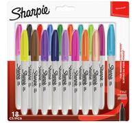 Sharpie Fine Tip Permanent Markers - 18 Pack