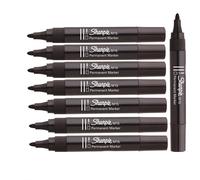Sharpie M15 Marker Pen Permenant In Black Bullet Tip