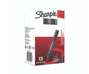 Sharpie M15 Perm Bllt Marker BLK P12