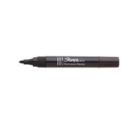 Sharpie M15 Perm Marker Bullet 1.8mm Black Pack 12 - S0192582