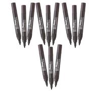 Sharpie M15 Permanent Markers - Black Bullet Tip Marker Pens, Durable 2mm Bold Point Markers, Long Lasting Ink & Quick Drying Marker for Metal, Plastic, Wood & Cardboard | Pack of 12