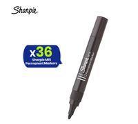 Sharpie M15 Permanent Markers Black Marker Pens 2mm Bullet Tip Fast-drying Ink Sharpie Black