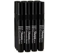 Sharpie M15 Permanent Markers Bullet Tip Black 12 Count Black 1 count (Pac