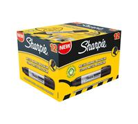 Sharpie Magnum Permanent Marker Chisel Tip Black 12 Pack (S0949850)