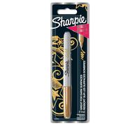Sharpie Metallic Permanent Markers | Fine Point for Bold Details | Gold | 1 Mark